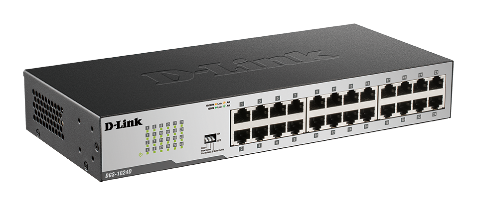 D-Link DGS-1024D 24 Port Gigabit Switch D-Link DGS-1024D 24 Port Gigabit Switch
